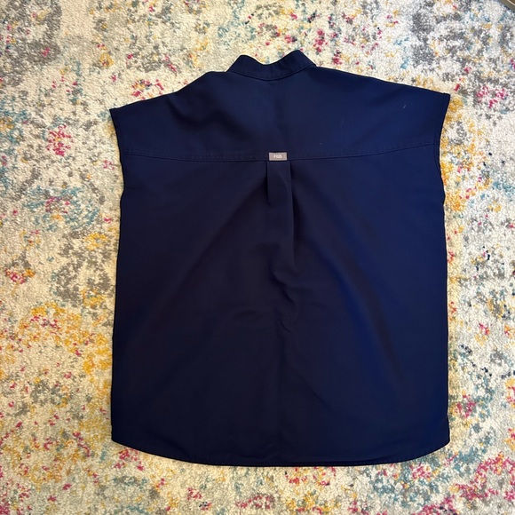 Figs navy scrub set (Rafaela top and jogger bottom) - Picture 5 of 9